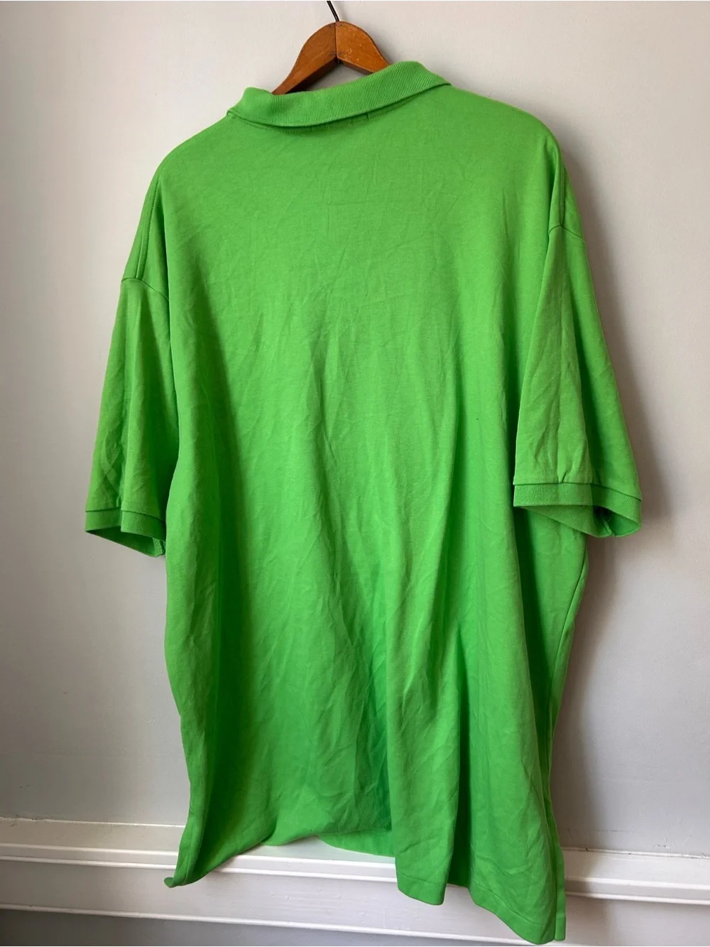 Vintage Polo Ralph Lauren Shirt 2XL Green Classic Core Pony‎ Logo Preppy Men XXL